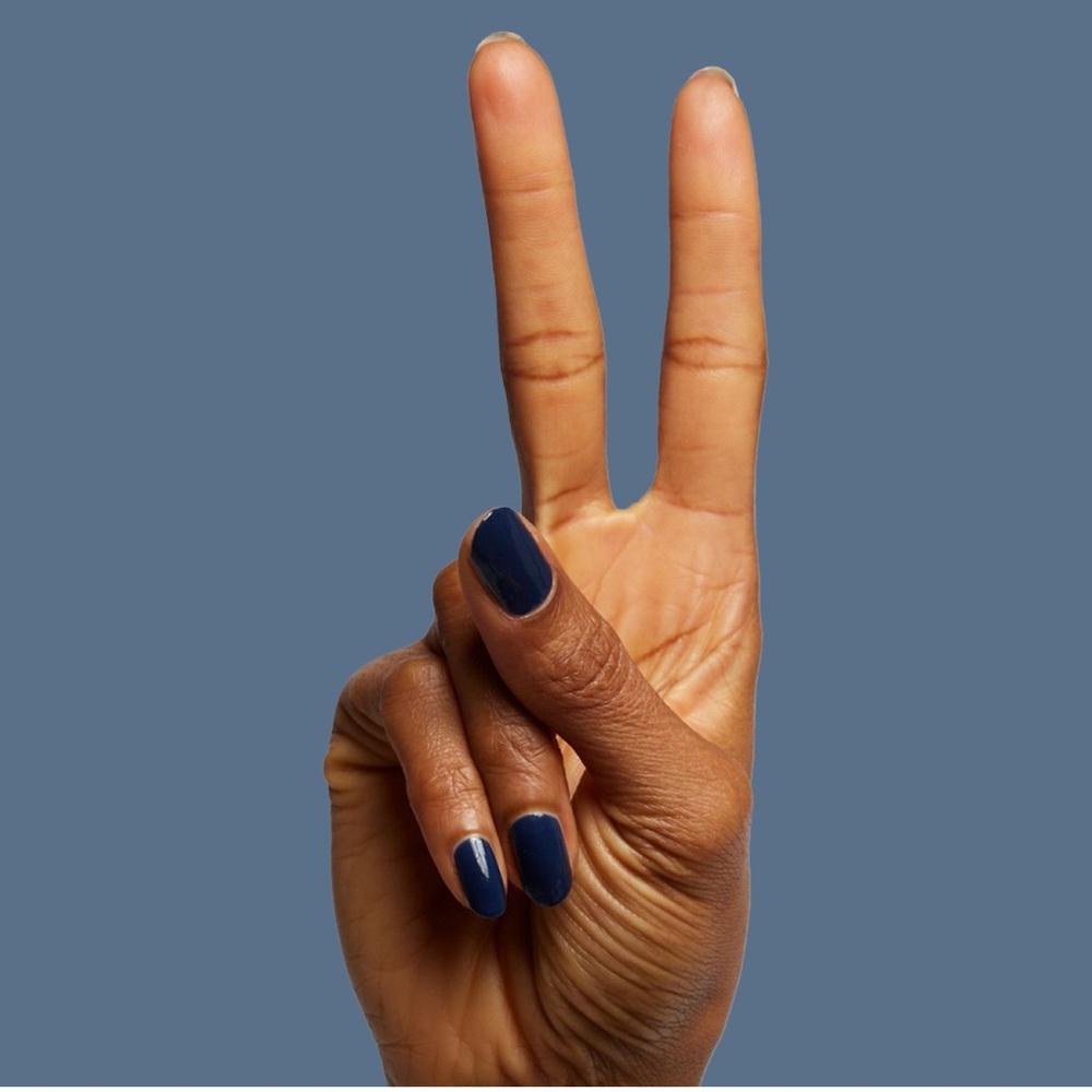Suited | Olive & June Quick Dry Nail Polish, Navy Blue, 0.3 oz. - Picture 5 of 5